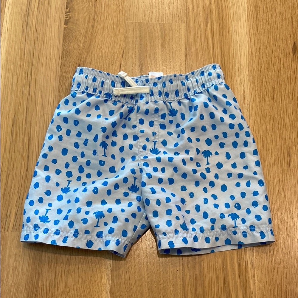 Cat & Jack Blue Swim Trunks